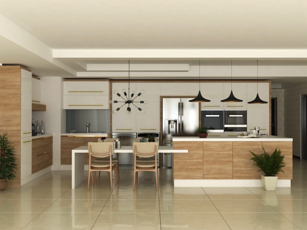 خدمات دیزاین و طراحی آشپزخانه در فردیس