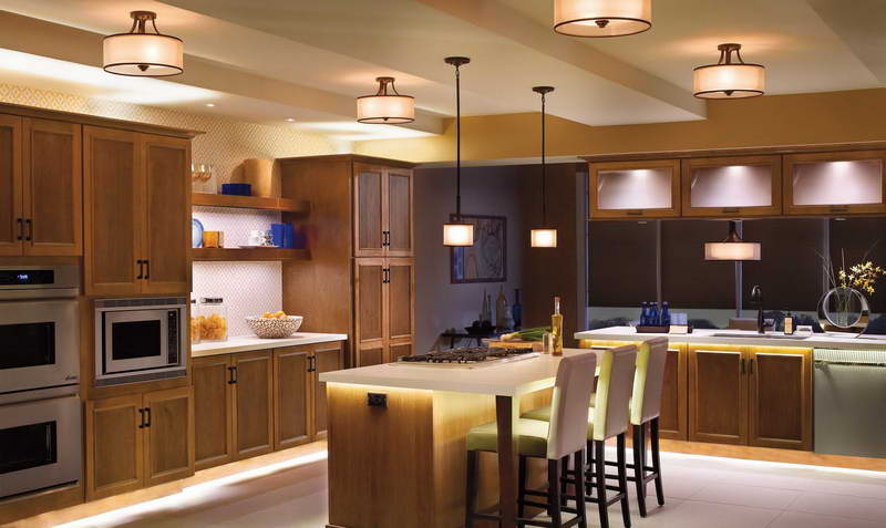 همه چیز درباره طراحی نورپردازی آشپزخانه